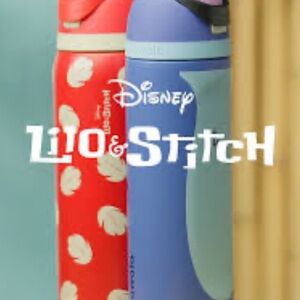 New Limited Edition Owala x Disney Lilo & Stitch Free Sip 32 oz & 24 oz Bottles